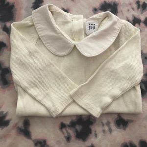 Collared & Textured Bodysuit.